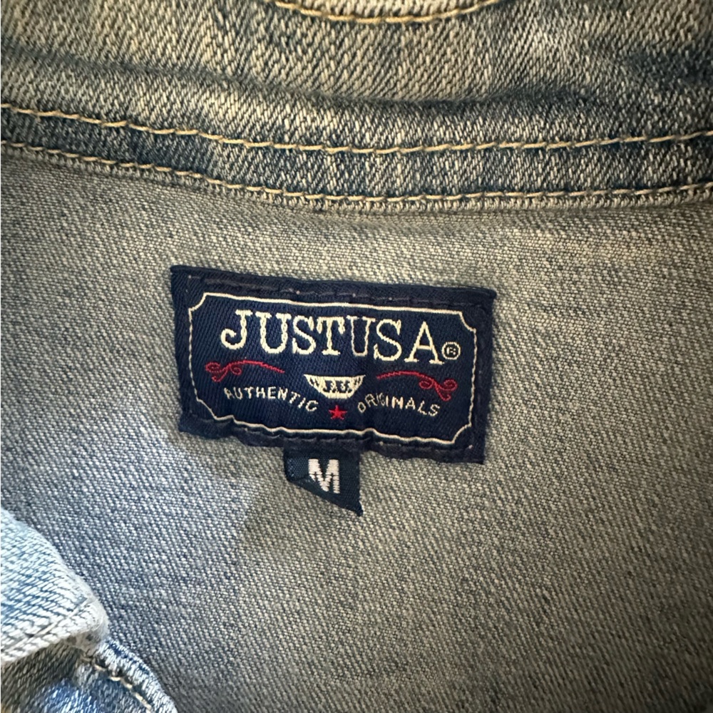 Light Blue Denim Jacket - Picture 2 of 9